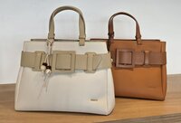 LS Willemijn tas I 2 kleuren off white_camel