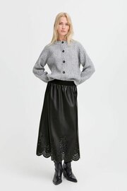 B-Young BYDENSIO SKIRT - Meteorite - Black