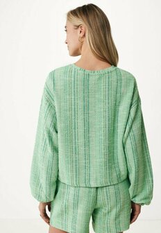 Mexx Summer boucle sweater Bright Green