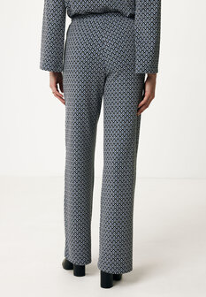 Mexx Easy fit pants knitted jacquard