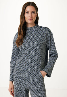 Mexx Top knitted jacquard