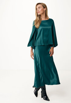 Mexx-satin midi skirt