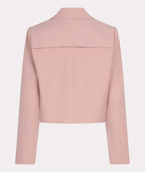 ESQUALO Korte blazer chalk pink