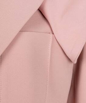 ESQUALO Korte blazer chalk pink
