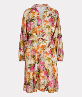 ESQUALO Dress raglan Floral Garden