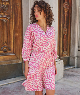 ESQUALO Dress raglan Floral Retreat