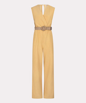 ESQUALO Jumpsuit fancy crinkle