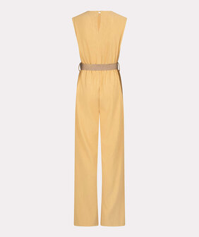 ESQUALO Jumpsuit fancy crinkle