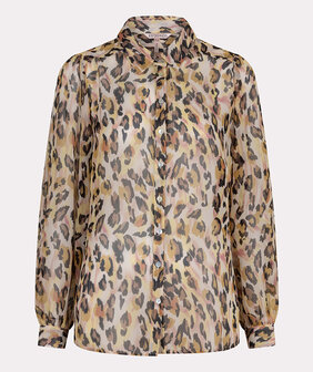 ESQUALO Blouse basic Leopard Dream