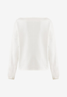Mexx Boat neck embroidery sweat