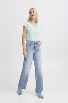 B-Young BYPERL PLEAT TEE