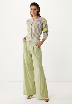 Mexx Striped knit cardigan/Lavender