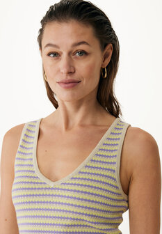 Mexx Stripe lurex knit top/Multicolor