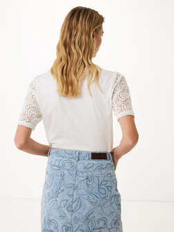 Mexx Crochet sleeve top