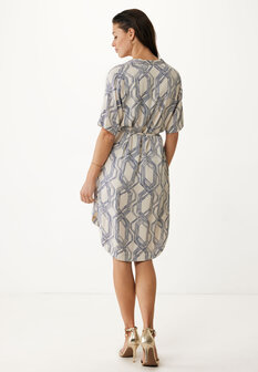 Mexx Regular swirl chain print dress