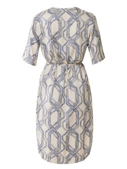 Mexx Regular swirl chain print dress