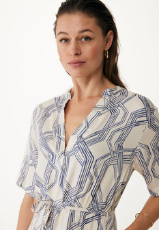 Mexx Regular swirl chain print dress