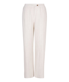 Esqualo Trousers linen stripe
