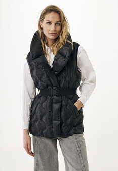 Mexx Belted Bodywarmer Black