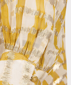 ESQUALO Dress golden zebra