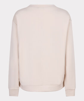 Esqualo Sweater rhinestones modal - natural