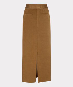 Esqualo Skirt midi modal - Olive