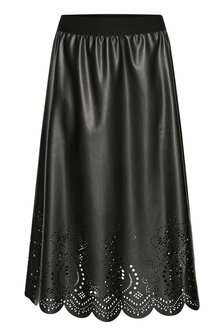 B-Young BYDENSIO SKIRT - Meteorite - Black