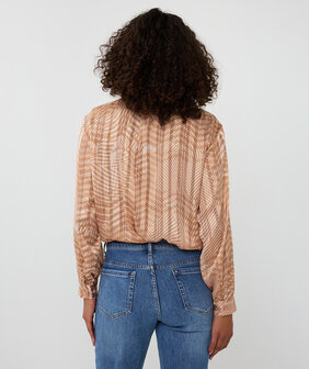 Esqualo Blouse bow Peaceful
