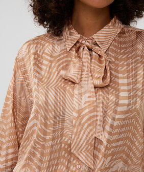 Esqualo Blouse bow Peaceful
