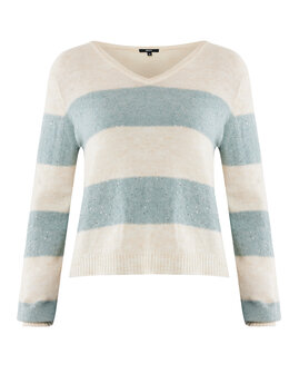 Mexx Fancy V-neck jumper I Cream