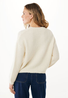 Mexx Aspen boxy sweater I Cream