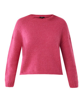 Mexx Aspen boxy sweater I Fuchsia Pink