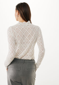 Mexx Ajour long sleeve top I Cream