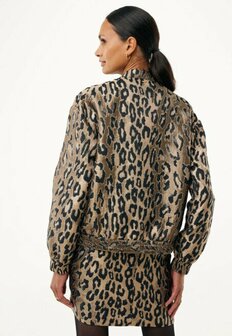 Mexx Leopard jacquard bomber - Multicolor