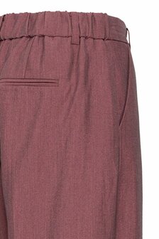 B-Young BYDANTA WIDE LEG PANTS 2 - Roan Rouge Mel