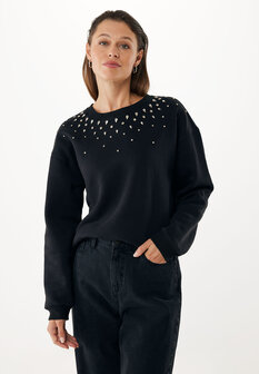 Mexx Embellished sweater I Black