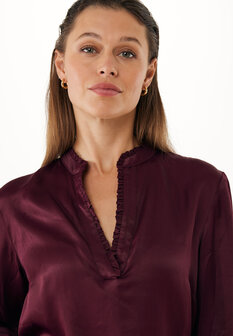 Mexx Satin blouse I Bruin