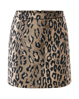 Mexx Animal jacquard skirt leopard I Multicolor
