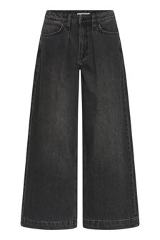 B-Young BYKANOA WIDE JEANS - Black Denim