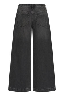 B-Young BYKANOA WIDE JEANS - Black Denim