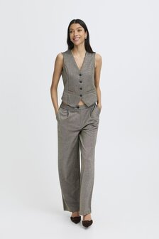 B-Young BYSATI Trousers I Frosted Almond Melange