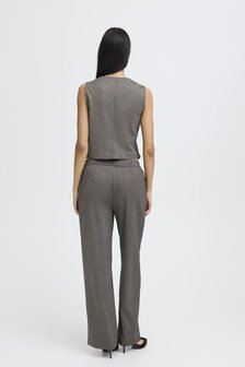 B-Young BYSATI Waistcoat I Frosted Almond Melange