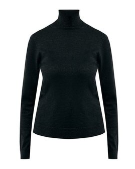 Mexx Feminine turtleneck sparkle I Black