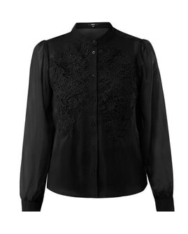 Mexx Lace detail blouse I Black