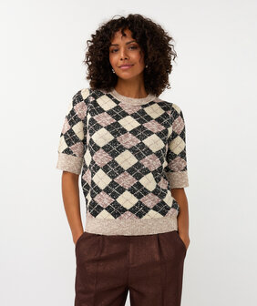 Esqualo Sweater argyle I Multi Color