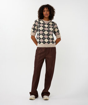 Esqualo Sweater argyle I Multi Color
