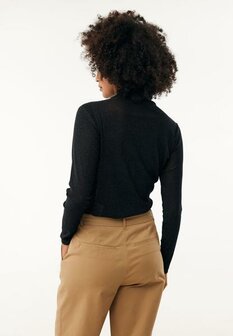 Mexx Pleated sleeve top I Black