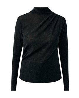 Mexx Pleated sleeve top I Black