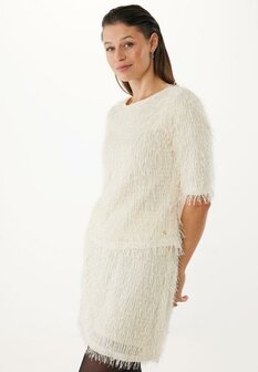 Mexx Ruffle strings top I Cream