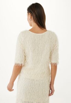 Mexx Ruffle strings top I Cream
